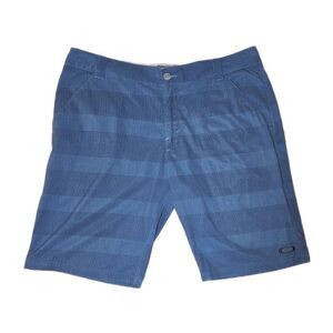 Oakley Shorts Mens 36 Stretch Performance Golf Chino‎ Stripe 11"